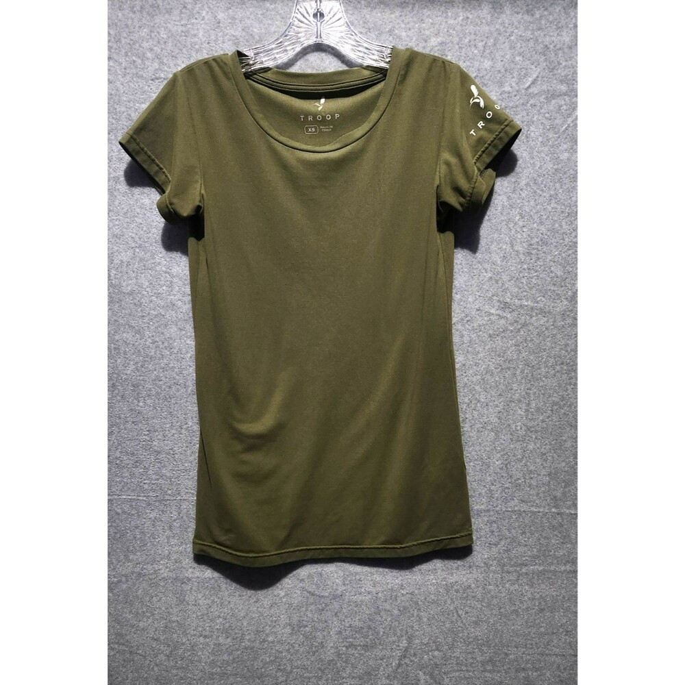 Troops  Fit Ladies T-Shirt  Zise XS color Green Olive Short sleeves